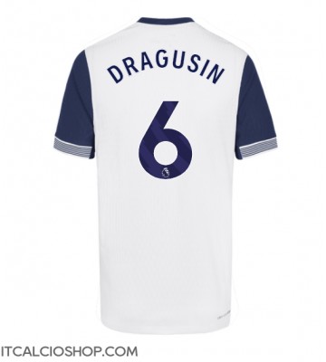 Tottenham Hotspur Radu Dragusin #6 Prima Maglia 2024-25 Manica Corta